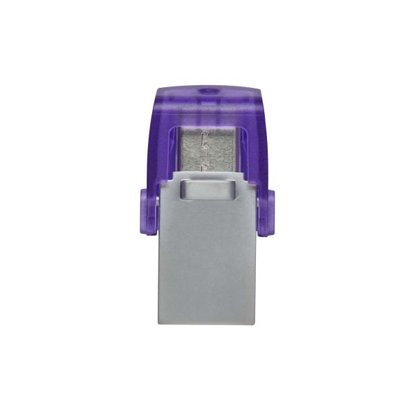 Kingston Technology DataTraveler 256GB microDuo 3C 200 MB/s dubbele USB-A + USB-C (DTDUO3CG3/256GB) Kingston Technology DataTraveler 256GB microDuo 3C 200 MB/s dubbele USB-A + USB-C (DTDUO3CG3/256GB)