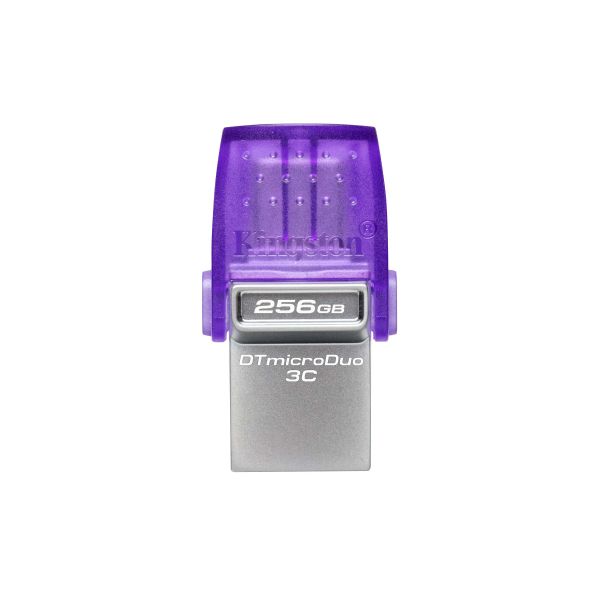 Kingston Technology DataTraveler 256GB microDuo 3C 200 MB/s dubbele USB-A + USB-C (DTDUO3CG3/256GB) Kingston Technology DataTraveler 256GB microDuo 3C 200 MB/s dubbele USB-A + USB-C (DTDUO3CG3/256GB)