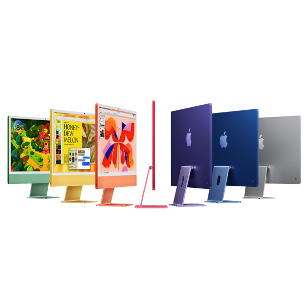 Apple iMac 24 M4 10-Core Orange met 24GB RAM en 512GB (CZ1EV-01100100)