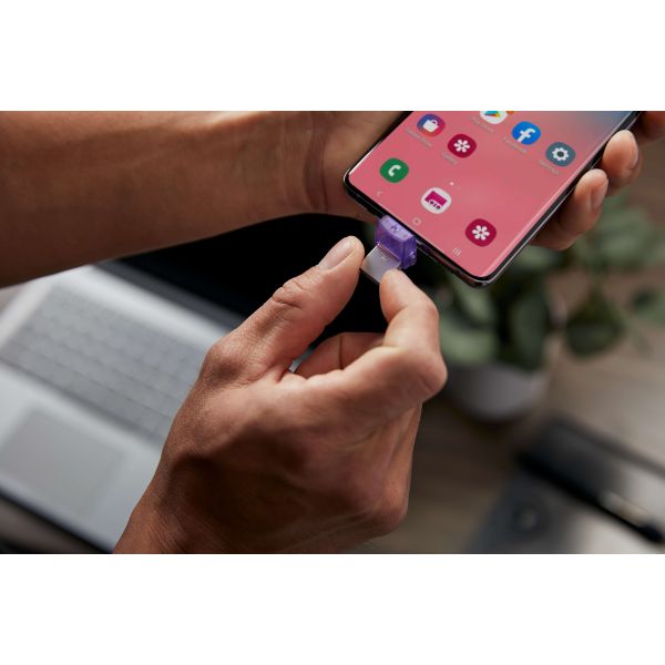 Kingston Technology DataTraveler 64GB microDuo 3C 200 MB/s dubbele USB-A + USB-C (DTDUO3CG3/64GB)