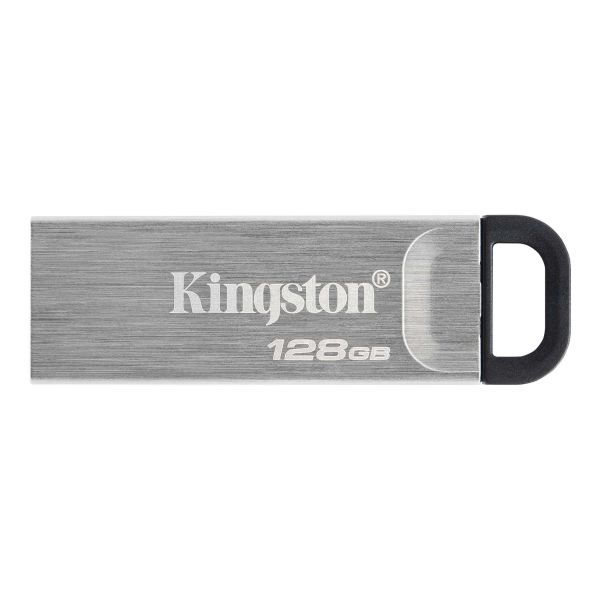 Kingston Technology DataTraveler Kyson USB flash drive 128 GB USB Type-A 3.2 Gen 1 (3.1 Gen 1) Zilver (DTKN/128GB)