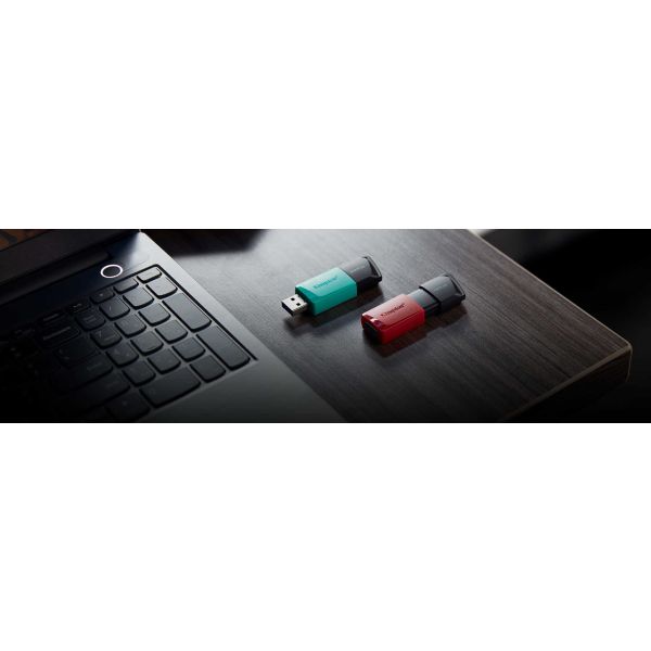 Kingston Technology DataTraveler Exodia M USB flash drive 128 GB USB Type-A 3.2 Gen 1 (3.1 Gen 1) Zwart, Rood (DTXM/128GB)