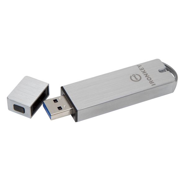 Kingston Technology IronKey 64GB Basic S1000 versleutelde USB 3.0 FIPS 140-2 niveau 3 (IKS1000B/64GB) Kingston Technology IronKey 64GB Basic S1000 versleutelde USB 3.0 FIPS 140-2 niveau 3 (IKS1000B/64GB)