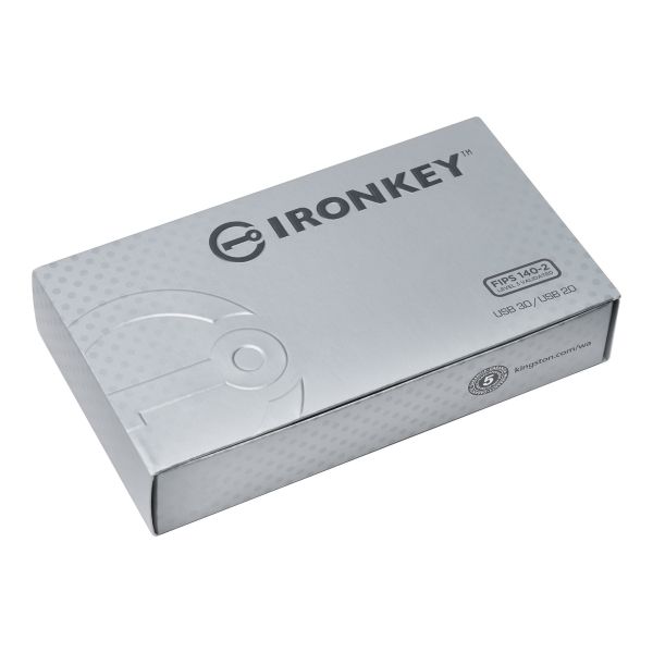 Kingston Technology IronKey 64GB Basic S1000 versleutelde USB 3.0 FIPS 140-2 niveau 3 (IKS1000B/64GB) Kingston Technology IronKey 64GB Basic S1000 versleutelde USB 3.0 FIPS 140-2 niveau 3 (IKS1000B/64GB)
