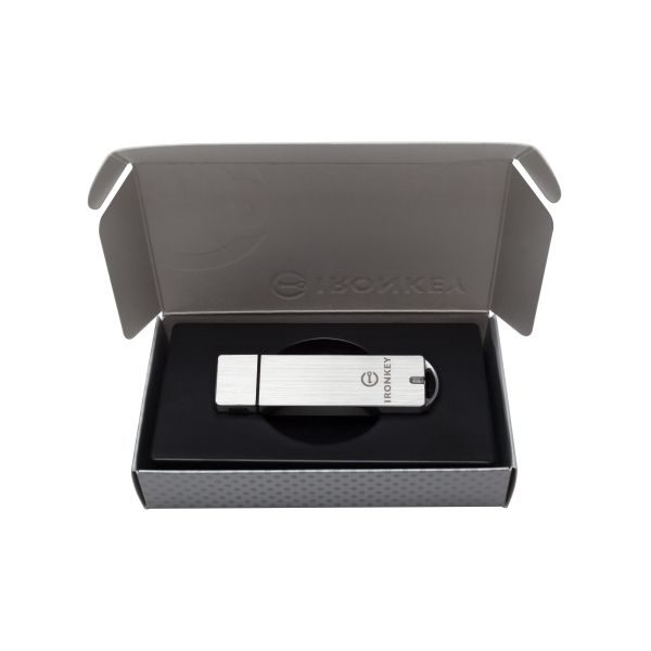 Kingston Technology IronKey 64GB Basic S1000 versleutelde USB 3.0 FIPS 140-2 niveau 3 (IKS1000B/64GB) Kingston Technology IronKey 64GB Basic S1000 versleutelde USB 3.0 FIPS 140-2 niveau 3 (IKS1000B/64GB)
