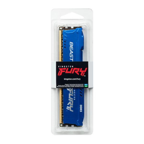 Kingston Technology FURY Beast geheugenmodule 8 GB 1 x 8 GB DDR3 240-pin DIMM (KF316C10B/8) Kingston Technology FURY Beast geheugenmodule 8 GB 1 x 8 GB DDR3 240-pin DIMM