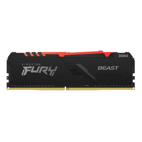 Kingston Technology FURY Beast RGB geheugenmodule 8 GB 1 x 8 GB DDR4 288-pin DIMM