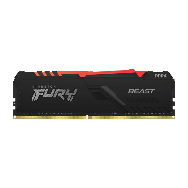 Kingston Technology FURY Beast RGB geheugenmodule 32 GB 2 x 16 GB DDR4 3000 MHz (KF430C16BBAK2/32)