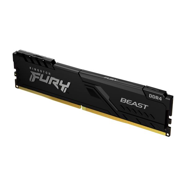 Kingston Technology FURY Beast 8GB 3200MT/s DDR4 CL16 DIMM Black (KF432C16BB/8) Kingston Technology FURY Beast 8GB 3200MT/s DDR4 CL16 DIMM Black