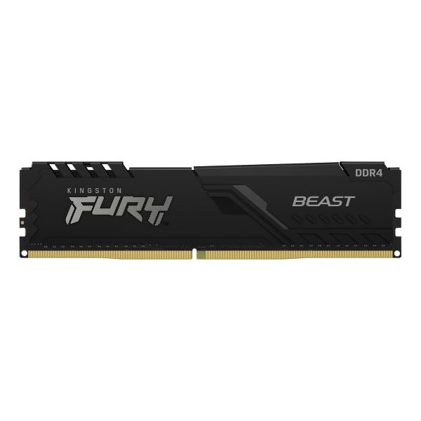 Kingston Technology FURY Beast 8GB 3200MT/s DDR4 CL16 DIMM Black (KF432C16BB/8) Kingston Technology FURY Beast 8GB 3200MT/s DDR4 CL16 DIMM Black