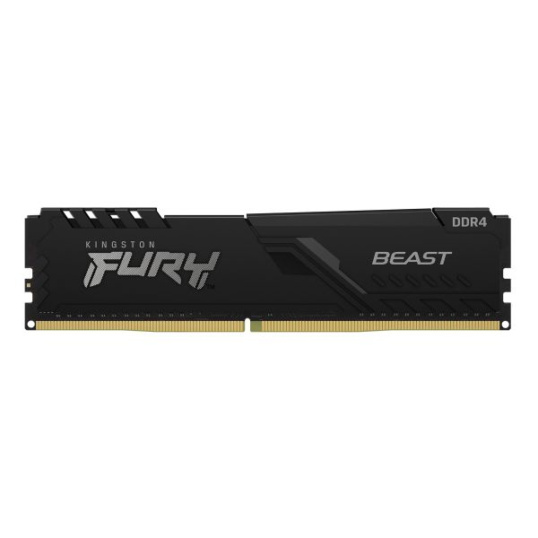 Kingston Technology FURY Beast 16GB 3200MT/s DDR4 CL16 DIMM 1Gx8 Black (KF432C16BB1/16)