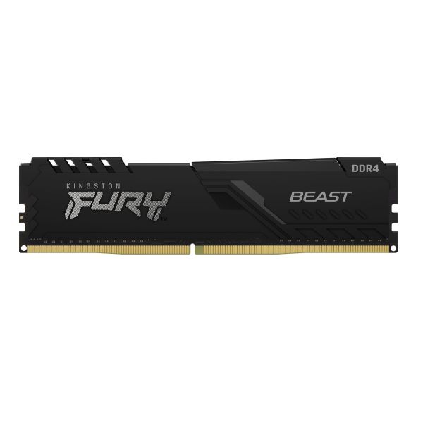 Kingston Technology FURY Beast 32GB 3200MT/s DDR4 CL16 DIMM (Kit van 2) 1Gx8 Black (KF432C16BB1K2/32) Kingston Technology FURY Beast 32GB 3200MT/s DDR4 CL16 DIMM (Kit van 2) 1Gx8 Black