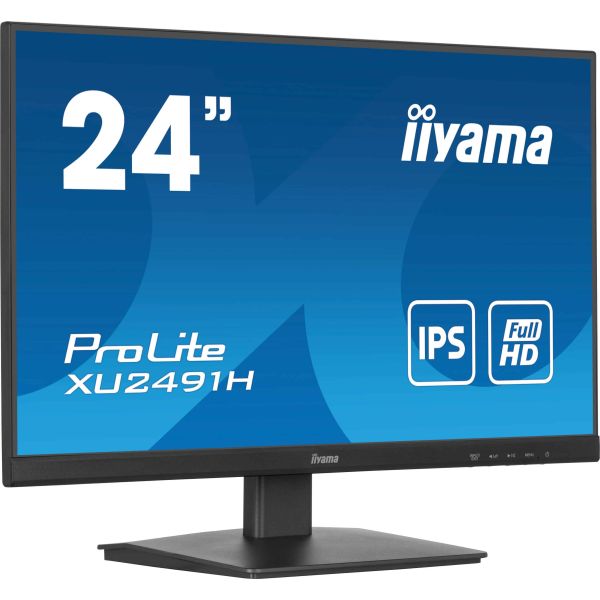 iiyama ProLite XU2491H-B1 computer monitor 60,5 cm (23.8") 1920 x 1080 Pixels Full HD LED Zwart (XU2491H-B1)