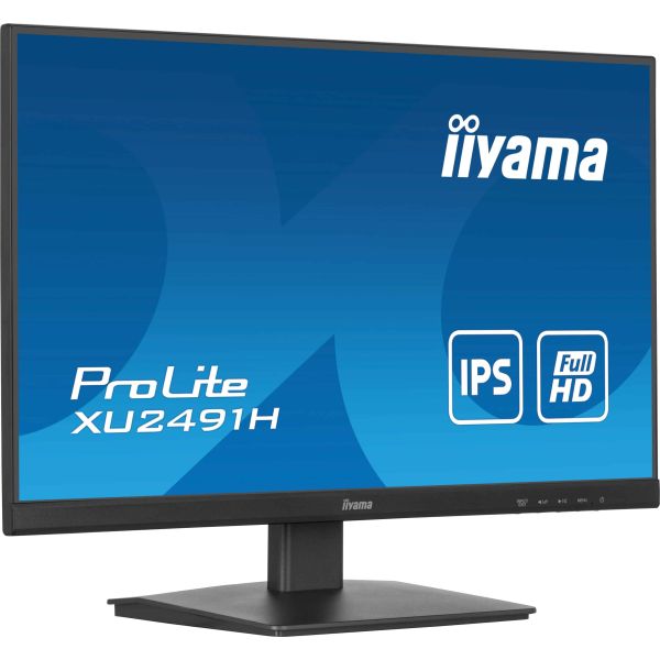 iiyama ProLite XU2491H-B1 computer monitor 60,5 cm (23.8") 1920 x 1080 Pixels Full HD LED Zwart (XU2491H-B1) iiyama ProLite XU2491H-B1 computer monitor 60,5 cm (23.8") 1920 x 1080 Pixels Full HD LED Zwart (XU2491H-B1)