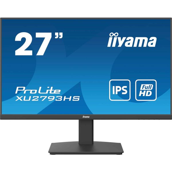 iiyama ProLite XU2793HS-B7 computer monitor 68,6 cm (27") 1920 x 1080 Pixels Full HD LED Zwart (XU2793HS-B7)