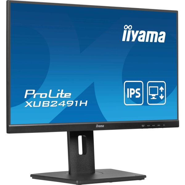 iiyama ProLite XUB2491H-B1 computer monitor 60,5 cm (23.8") 1920 x 1080 Pixels Full HD LED Zwart (XUB2491H-B1)