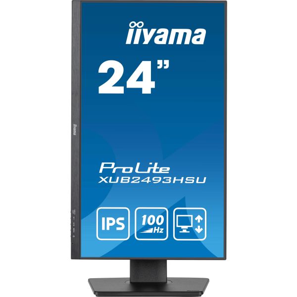 iiyama XUB2493HSU-B7 computer monitor 60,5 cm (23.8") 1920 x 1080 Pixels Full HD LED Zwart (XUB2493HSU-B7) iiyama XUB2493HSU-B7 computer monitor 60,5 cm (23.8") 1920 x 1080 Pixels Full HD LED Zwart (XUB2493HSU-B7)