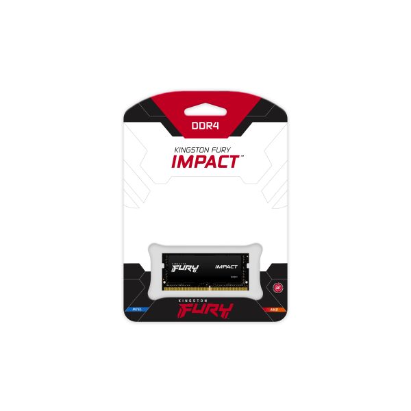 Kingston Technology FURY 32GB 3200MT/s DDR4 CL20 SODIMM Impact (KF432S20IB/32) Kingston Technology FURY 32GB 3200MT/s DDR4 CL20 SODIMM Impact (KF432S20IB/32)