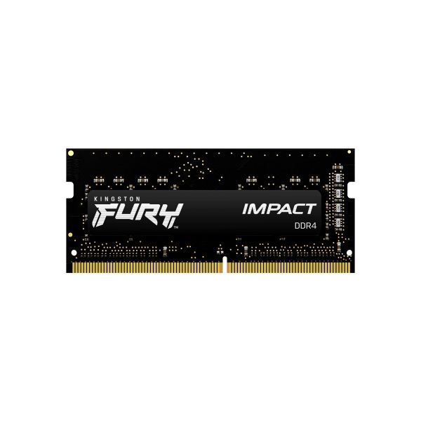 Kingston Technology FURY 16GB 3200MT/s DDR4 CL20 SODIMM (Kit of 2) Impact (KF432S20IBK2/16) Kingston Technology FURY 16GB 3200MT/s DDR4 CL20 SODIMM (Kit of 2) Impact