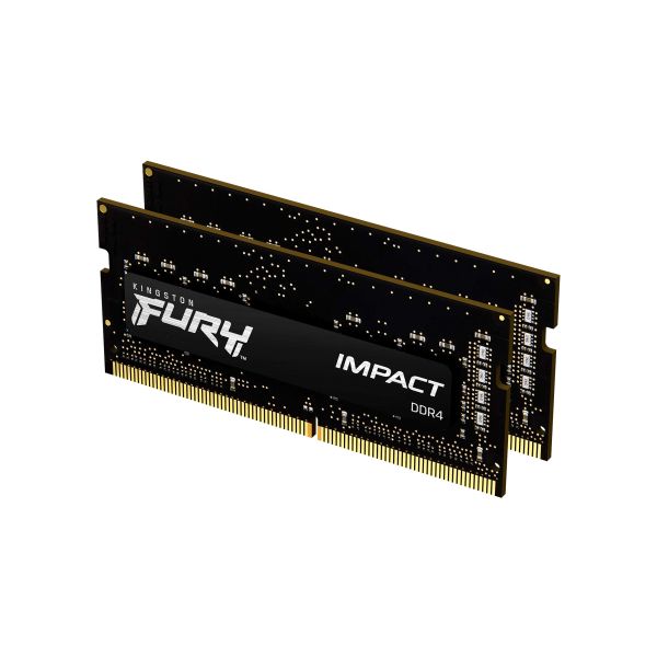 Kingston Technology FURY 32GB 3200MT/s DDR4 CL20 SODIMM (Kit of 2) Impact (KF432S20IBK2/32)