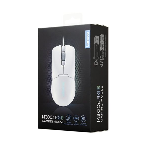 Lenovo GY51H47351 muis Gamen Rechtshandig USB Type-A Optisch 8000 DPI (GY51H47351)