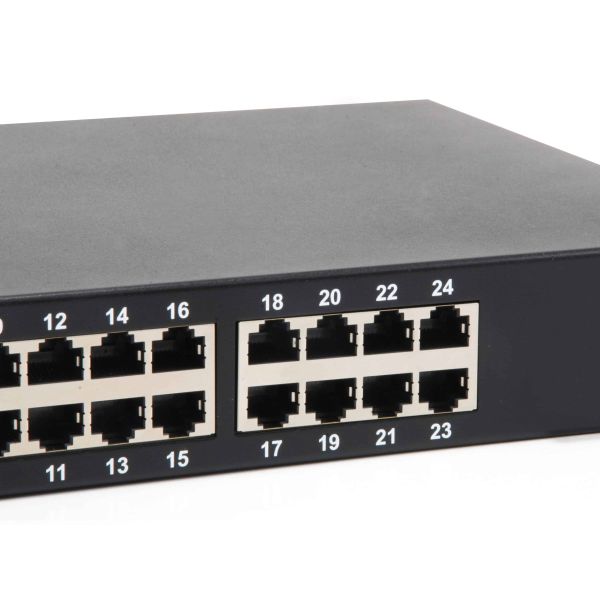 LevelOne GEP-2421W500 netwerk-switch Unmanaged Gigabit Ethernet (10/100/1000) Power over Ethernet (PoE) Zwart (GEP-2421W500)