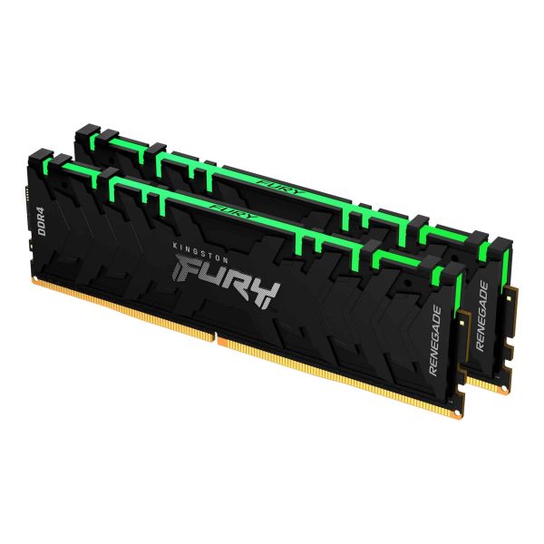 Kingston Technology FURY Renegade RGB geheugenmodule 16 GB 2 x 8 GB DDR4 3600 MHz (KF436C16RBAK2/16)