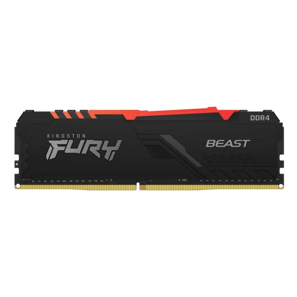 Kingston Technology FURY Beast RGB geheugenmodule 8 GB 1 x 8 GB DDR4 3600 MHz (KF436C17BBA/8)
