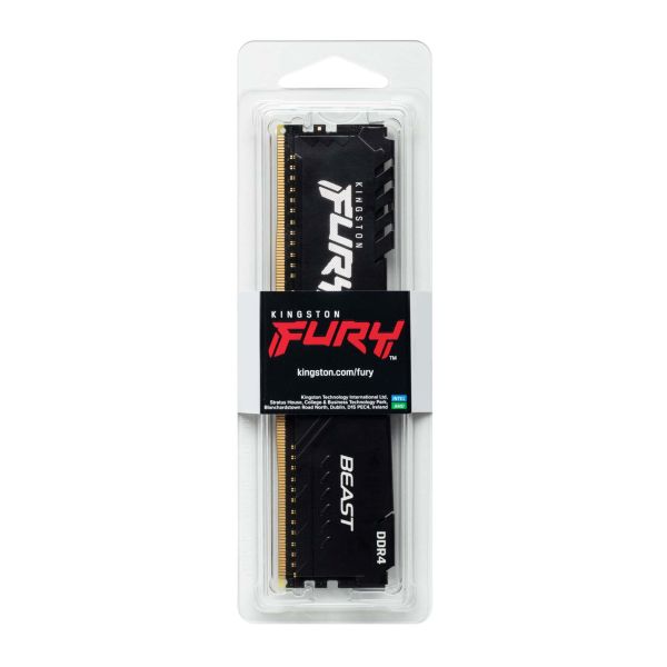 Kingston Technology FURY 32GB 3600MT/s DDR4 CL18 DIMM Beast Black (KF436C18BB/32)