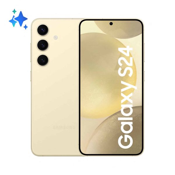Samsung Galaxy S24 15,8 cm (6.2") Dual SIM 5G USB Type-C 8 GB 256 GB 4000 mAh Amber, Geel (SM-S921BZYGEUE) Samsung Galaxy S24 15,8 cm (6.2") Dual SIM 5G USB Type-C 8 GB 256 GB 4000 mAh Amber, Geel (SM-S921BZYGEUE)