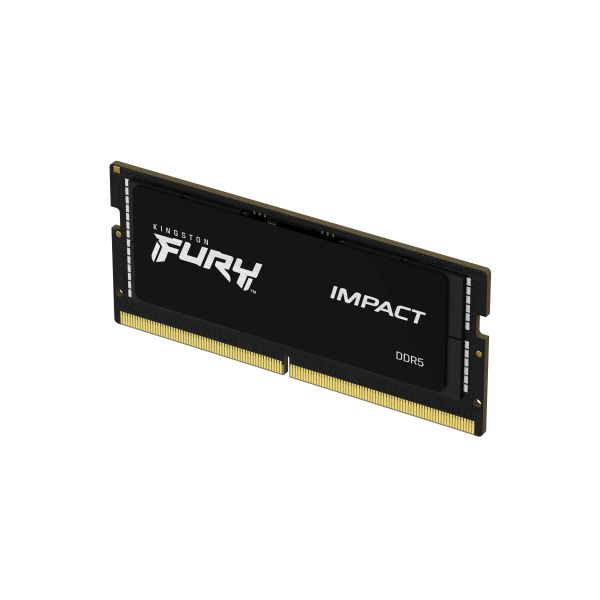 Kingston Technology FURY 64GB 4800MT/s DDR5 CL38 SODIMM (set van 2) Impact (KF548S38IBK2-64) Kingston Technology FURY 64GB 4800MT/s DDR5 CL38 SODIMM (set van 2) Impact