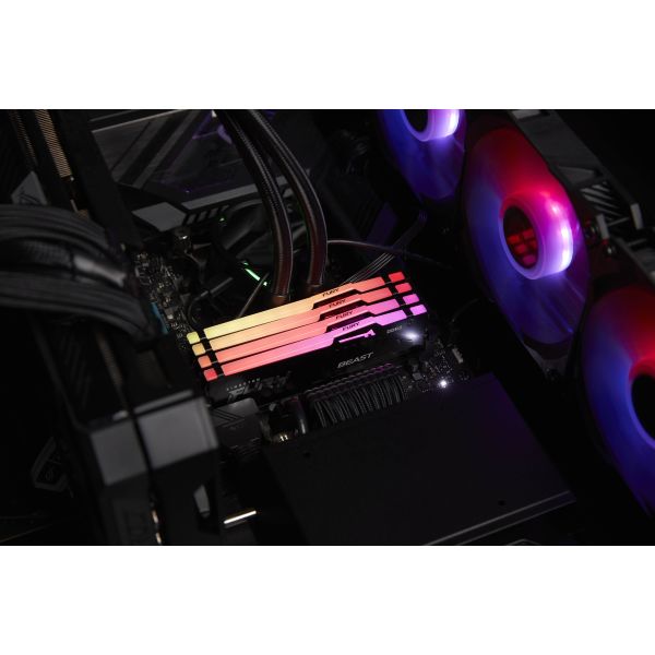 Kingston Technology FURY Beast 32GB 5600MT/s DDR5 CL36 DIMM RGB EXPO (KF556C36BBEA-32) Kingston Technology FURY Beast 32GB 5600MT/s DDR5 CL36 DIMM RGB EXPO