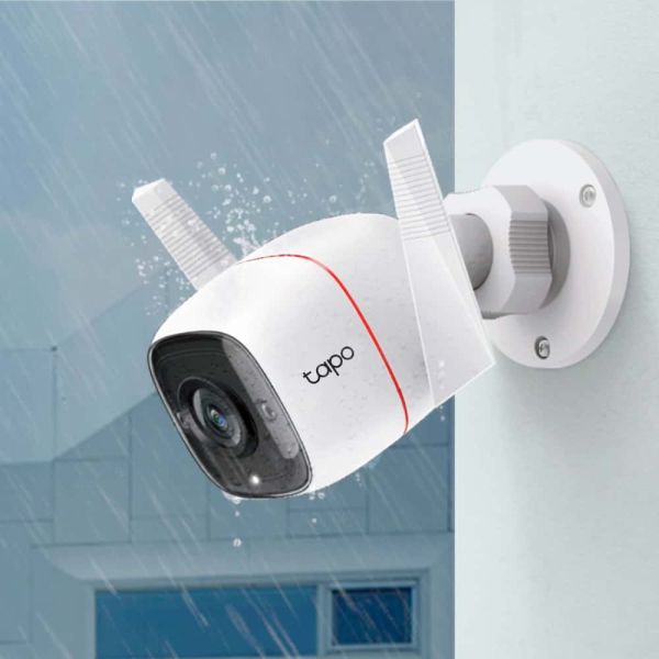 TP-Link Tapo C310 kubus IP-beveiligingscamera Buiten 2304 x 1296 Pixels Muur (C310)