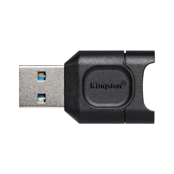 Kingston Technology MobileLite Plus geheugenkaartlezer USB 3.2 Gen 1 (3.1 Gen 1) Type-A Zwart (MLPM)