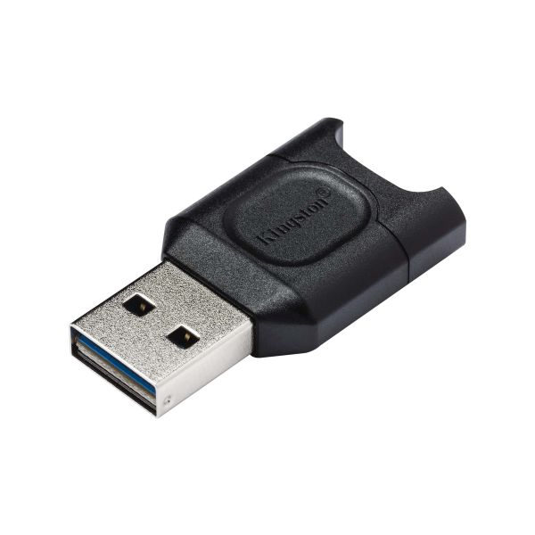 Kingston Technology MobileLite Plus geheugenkaartlezer USB 3.2 Gen 1 (3.1 Gen 1) Type-A Zwart (MLPM)