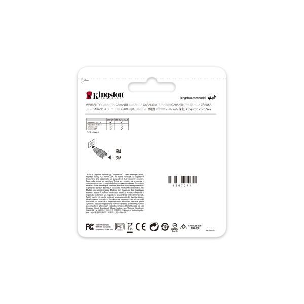 Kingston Technology MobileLite Plus geheugenkaartlezer USB 3.2 Gen 1 (3.1 Gen 1) Type-A Zwart (MLPM)
