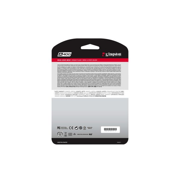 Kingston Technology A400 2.5" 480 GB SATA III TLC (SA400S37/480G)