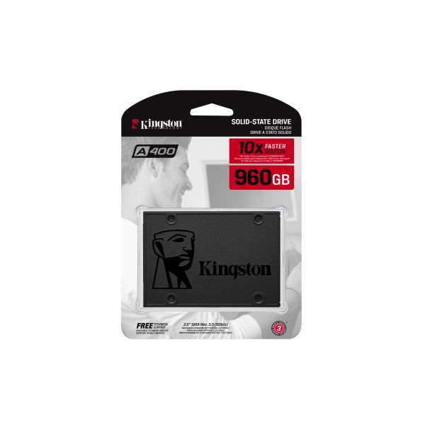 Kingston Technology A400 960 GB 2.5" SATA III TLC (SA400S37/960G) Kingston Technology A400 960 GB 2.5" SATA III TLC (SA400S37/960G)
