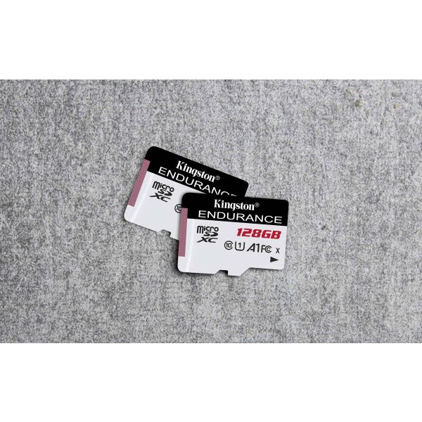 Kingston Technology High Endurance 128 GB MicroSD UHS-I Klasse 10 (SDCE/128GB)