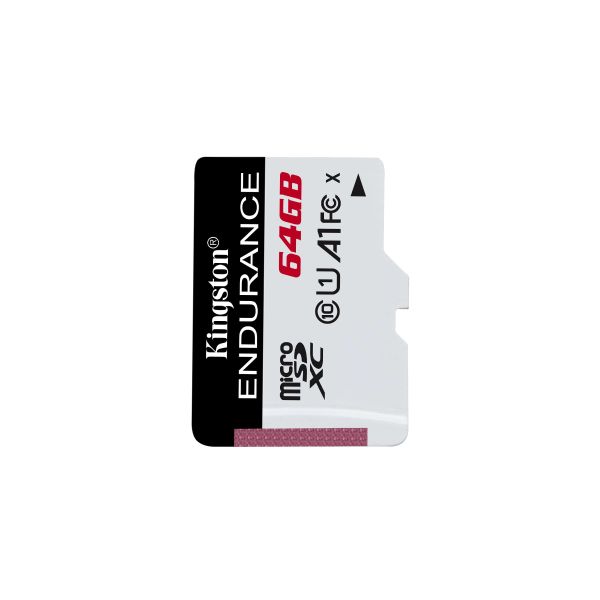 Kingston Technology High Endurance 64 GB MicroSD UHS-I Klasse 10 (SDCE/64GB)