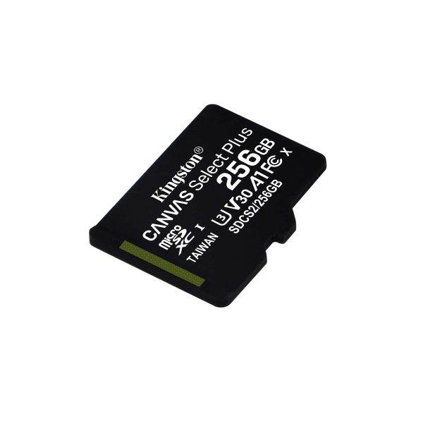 Kingston Technology Canvas Select Plus 256 GB MicroSDXC UHS-I Klasse 10 (SDCS2/256GB)