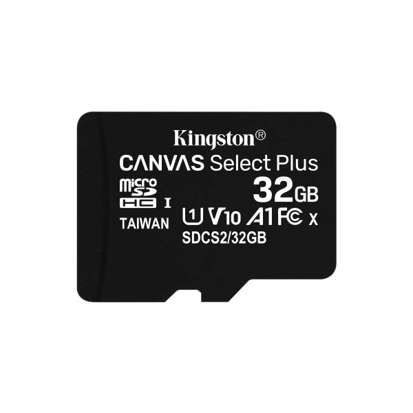 Kingston Technology Canvas Select Plus 32 GB MicroSDHC UHS-I Klasse 10 (SDCS2/32GB) Kingston Technology Canvas Select Plus 32 GB MicroSDHC UHS-I Klasse 10 (SDCS2/32GB)