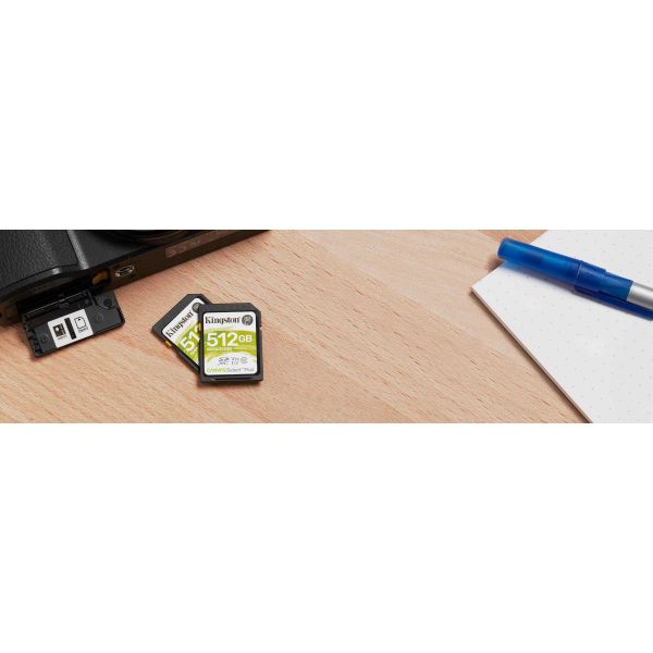 Kingston Technology Canvas Select Plus 512 GB SDXC UHS-I Klasse 10 (SDS2/512GB)