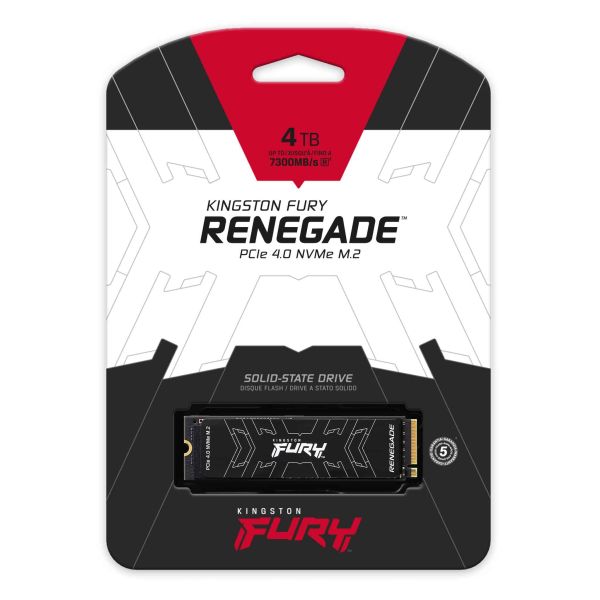 Kingston Technology FURY Renegade M.2 4000 GB PCI Express 4.0 3D TLC NVMe (SFYRD/4000G)