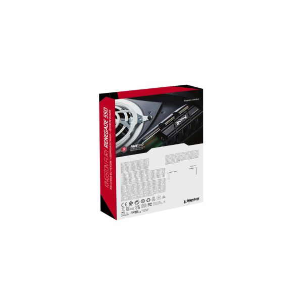 Kingston Technology 1000G RENEGADE PCIe 4.0 NVMe SSD MET HEATSINK (SFYRSK/1000G) Kingston Technology 1000G RENEGADE PCIe 4.0 NVMe SSD MET HEATSINK (SFYRSK/1000G)