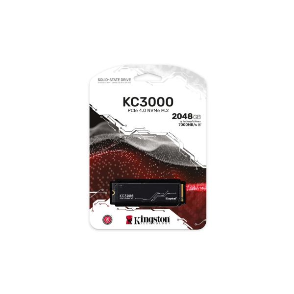 Kingston Technology 2048G KC3000 M.2 2280 NVMe SSD (SKC3000D/2048G) Kingston Technology 2048G KC3000 M.2 2280 NVMe SSD (SKC3000D/2048G)