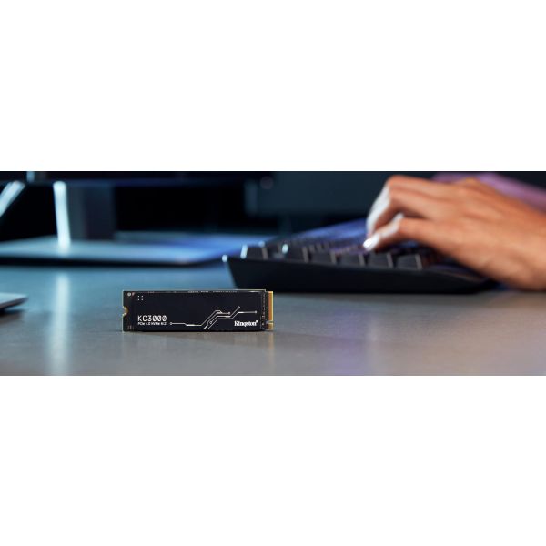 Kingston Technology 512G KC3000 M.2 2280 NVMe SSD (SKC3000S/512G)