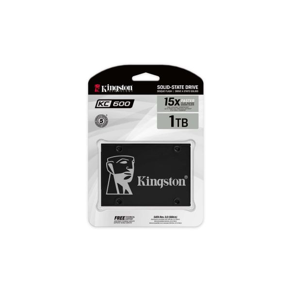 Kingston Technology 1024G SSD KC600 SATA3 2.5" (SKC600/1024G) 15/16 Kingston Technology 1024G SSD KC600 SATA3 2.5" (SKC600/1024G)