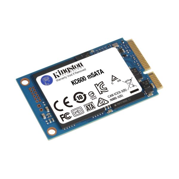 Kingston Technology KC600 mSATA 1024 GB SATA III 3D TLC (SKC600MS/1024G)