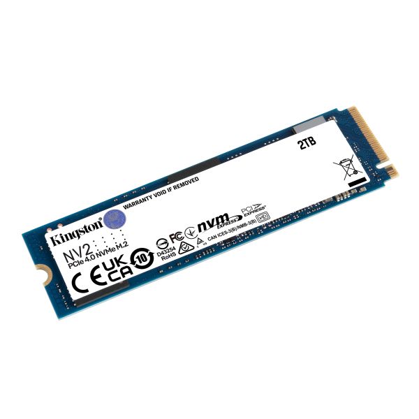 Kingston Technology 2000G NV2 M.2 2280 PCIe 4.0 NVMe SSD (SNV2S/2000G) Kingston Technology 2000G NV2 M.2 2280 PCIe 4.0 NVMe SSD (SNV2S/2000G)